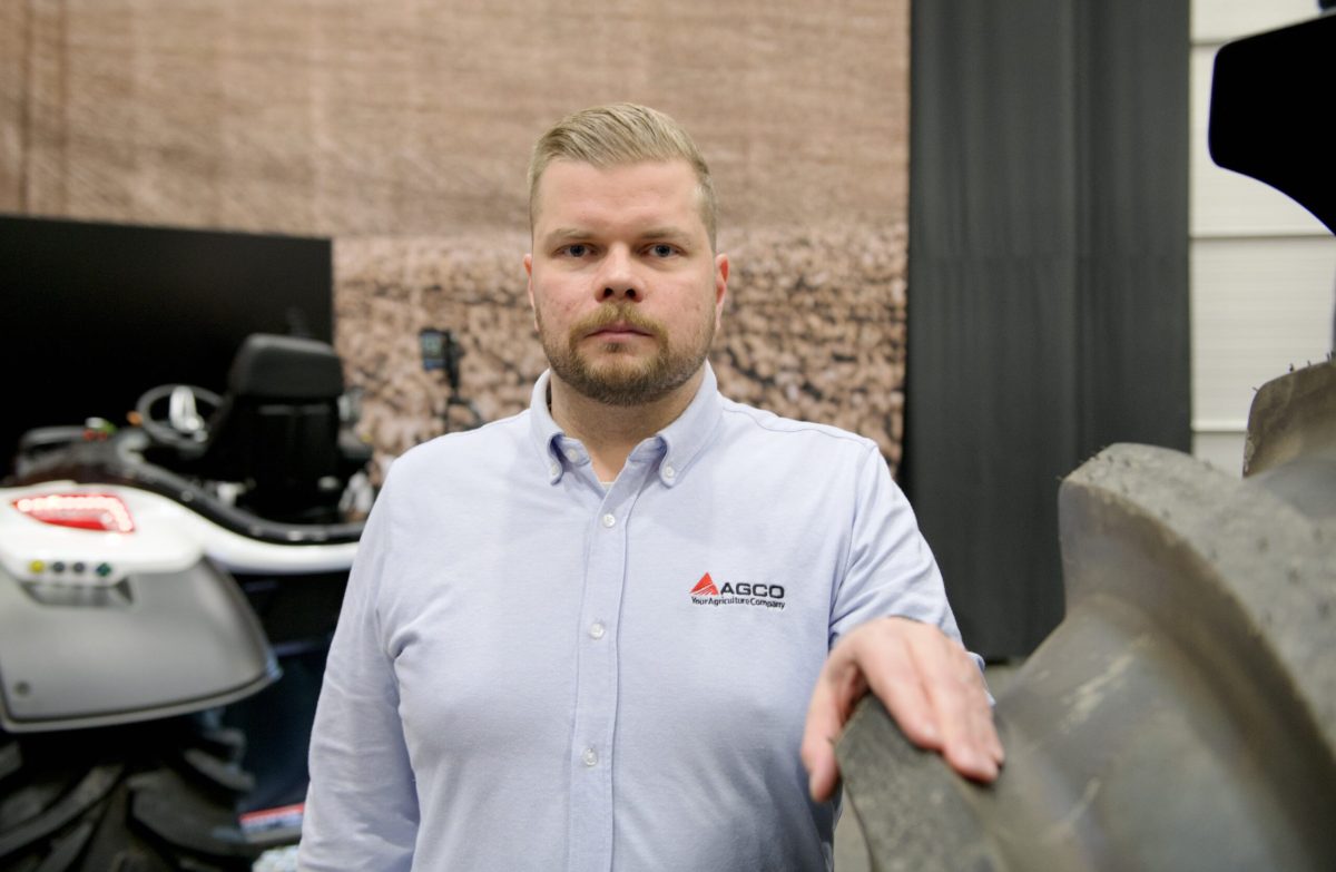 AGCO International Parts Operations Manager Anssi Lotvonen