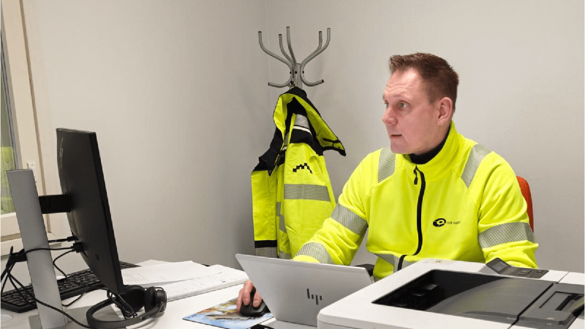Career at Logent: Site Manager Janne Uski